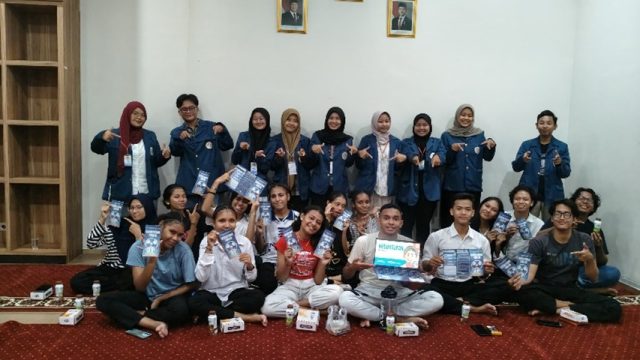 Dokumentasi acara sosialisasi yang berlangsung di Asrama Mahasiswa Nusantara, Surabaya