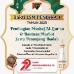 Bakti LSM PENJARA 1 Tahun 2025