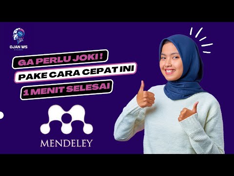 Cara Cepat Membuat Sitasi dengan Mendeley dari Buku, Jurnal, dan Website