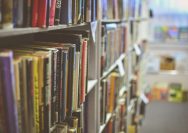 books organized in a shelf