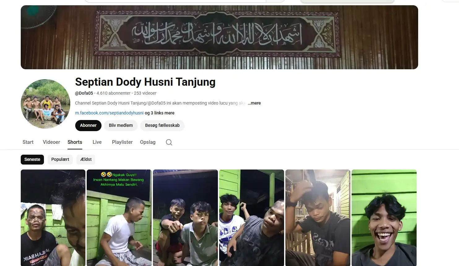 Dofa05 Youtuber Paling Lucu Sangat Viral Di Indonesia